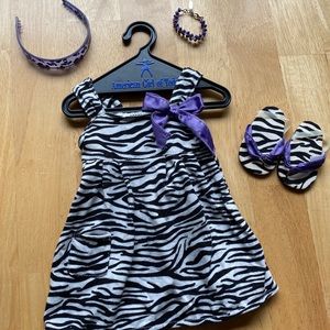 American Girl Doll Retired Safari Dress Set